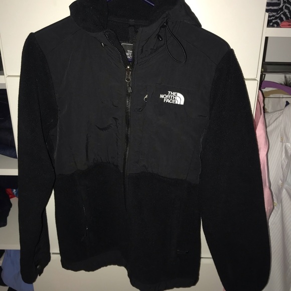 classic black north face jacket